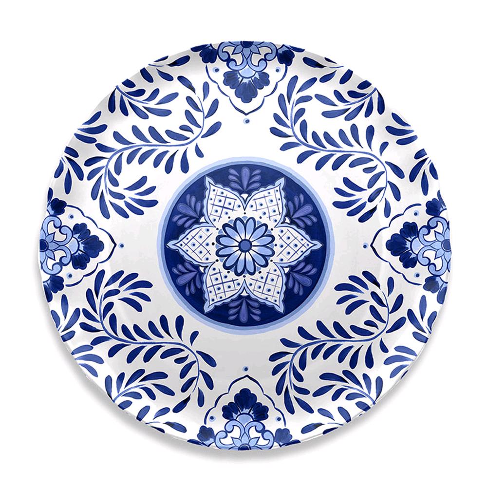 SERAFINOZANI							 							VASSOIO TONDO SANTORINI