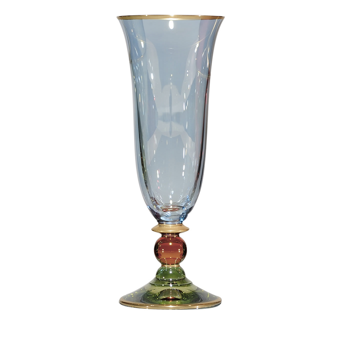 Set di sei flauti Arlecchino