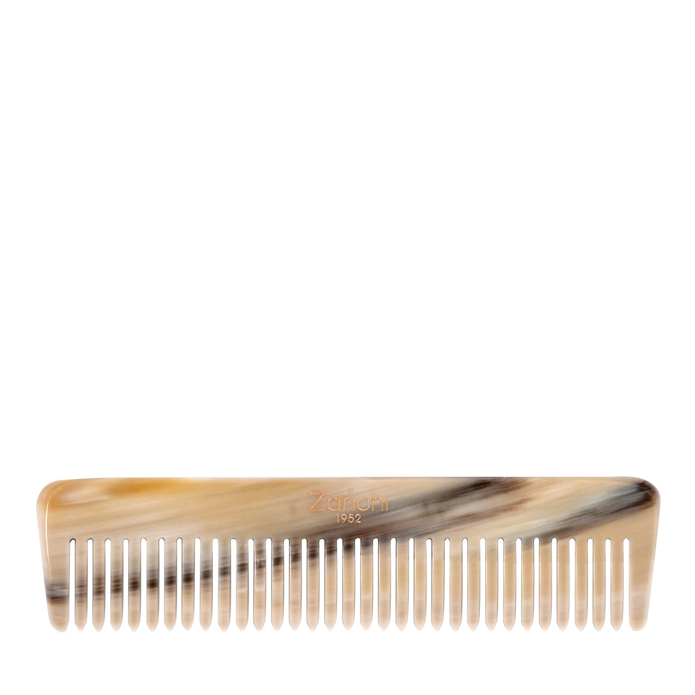 Pettine da Viaggio a Denti Fini in Corno