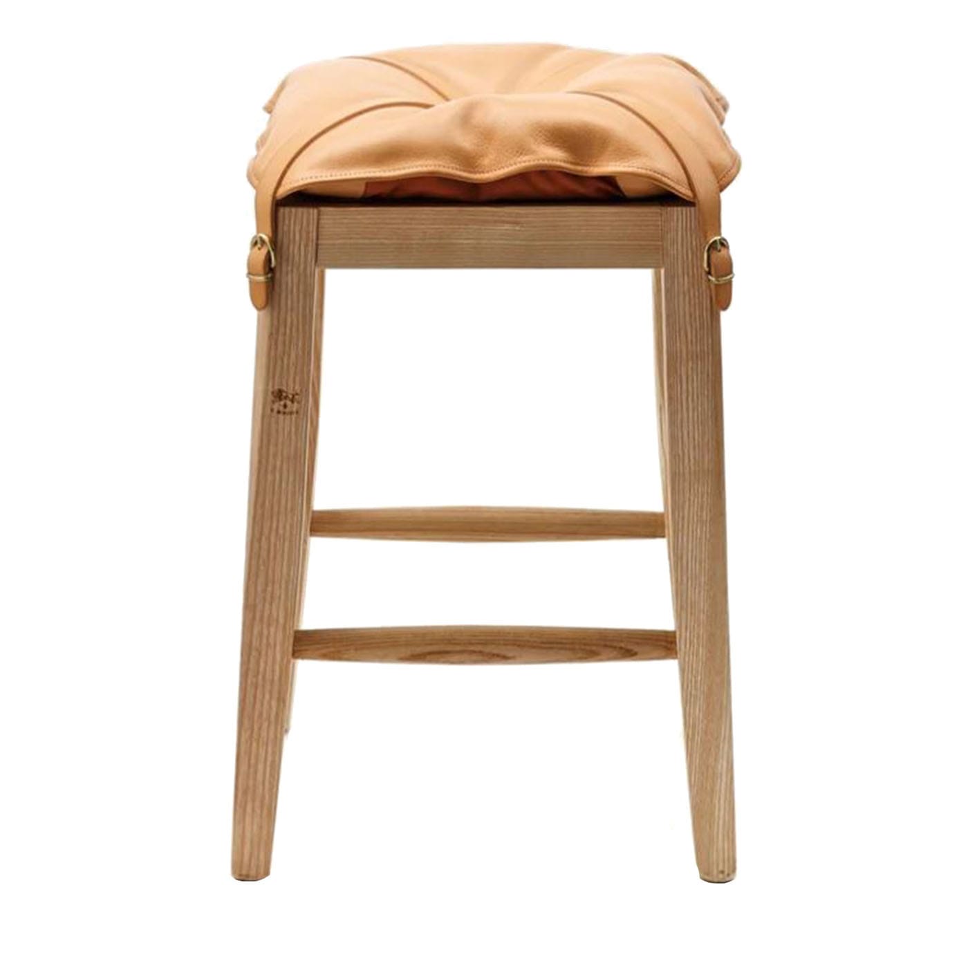 Sgabello da bancone color naturale