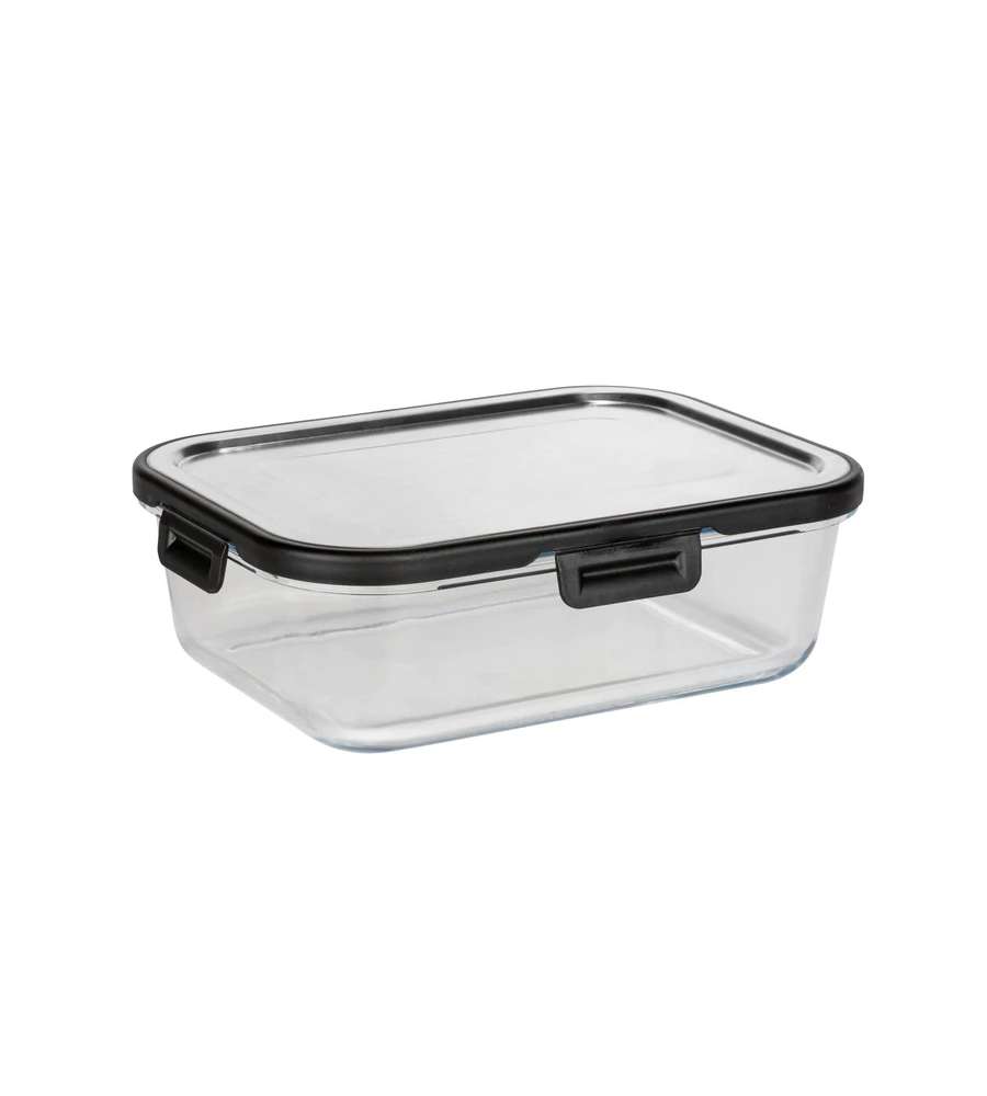 Contenitore Salvafreschezza in vetro Steel 0,6 Litri