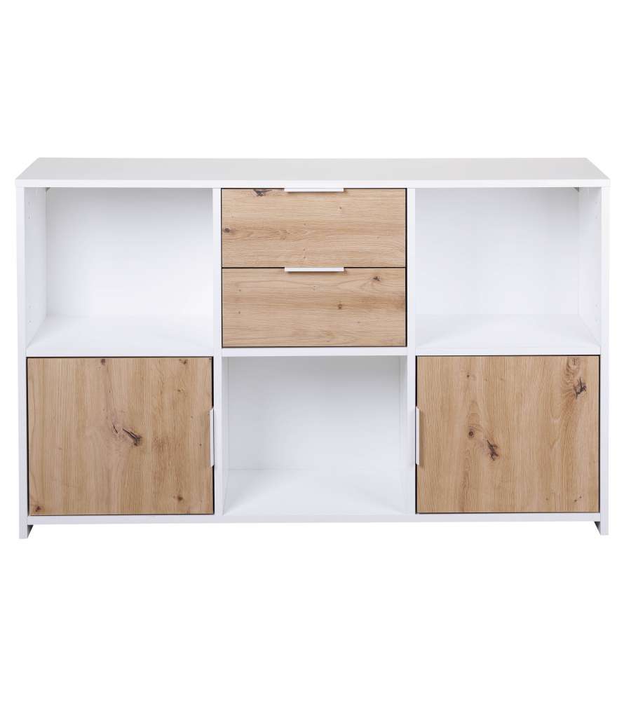 Libreria Pepeto 2T2SW bianco