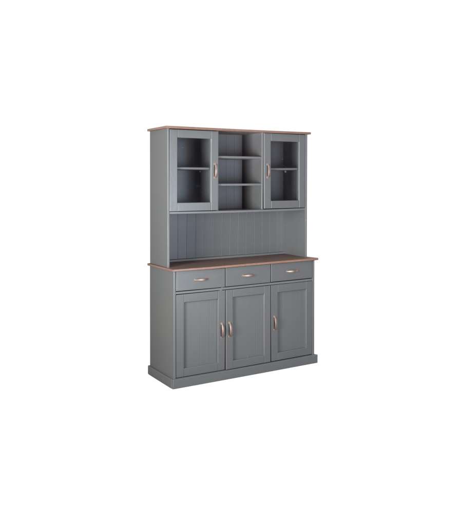 Credenza 3+2A+3C 131X45X181 Pino