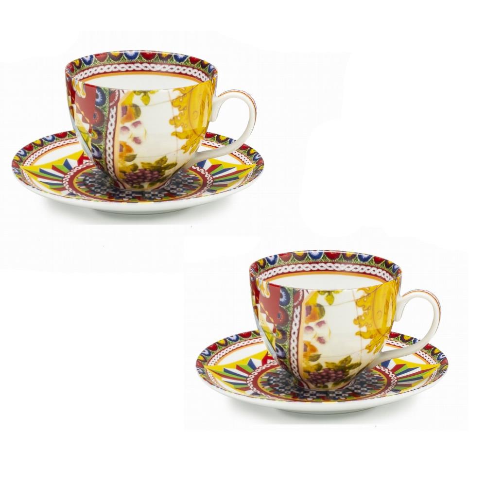 LAMART SET 2 TAZZE THE SANTA ROSALIA