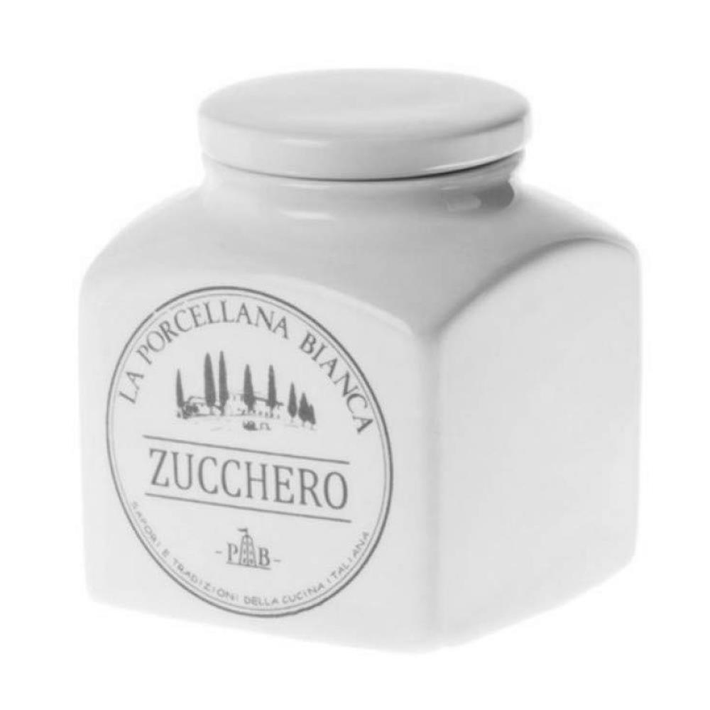 PORCELLANA BIANCA BARATTOLO ZUCCHERO