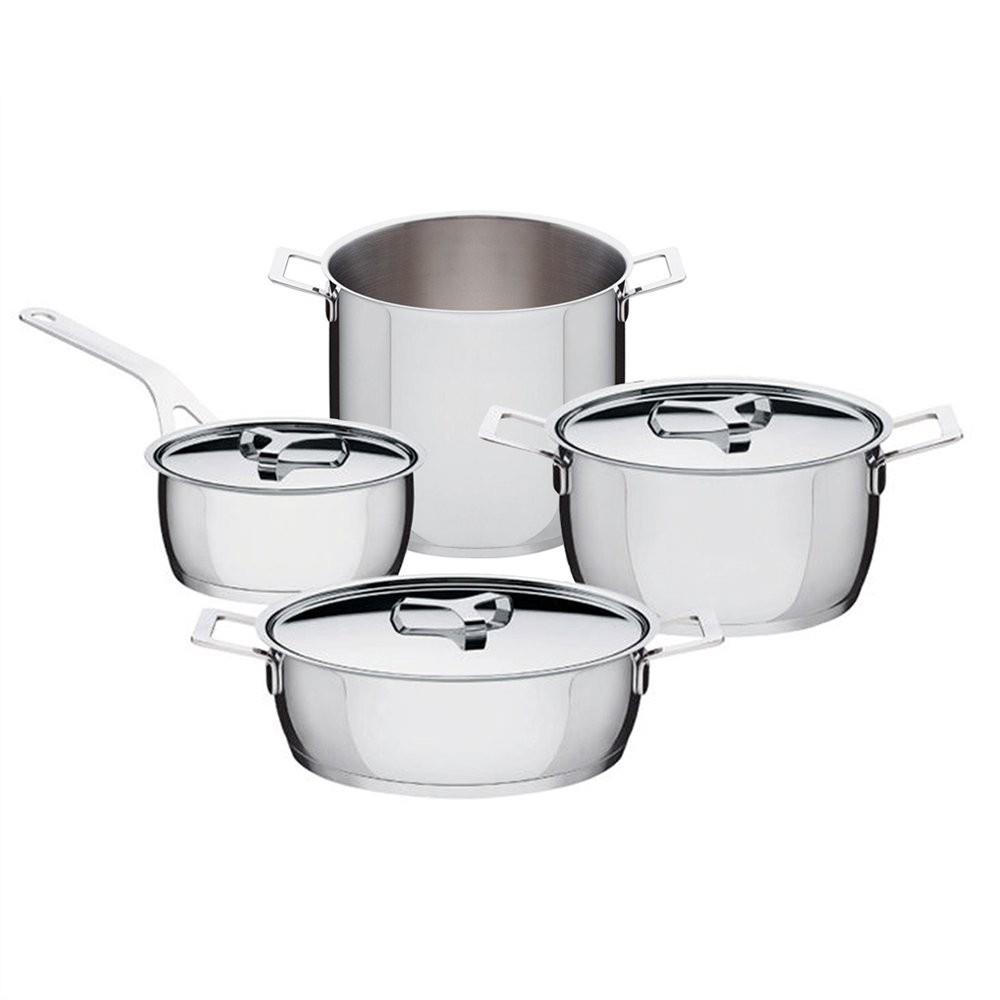 ALESSI SET 7 PEZZI POTS&PANS