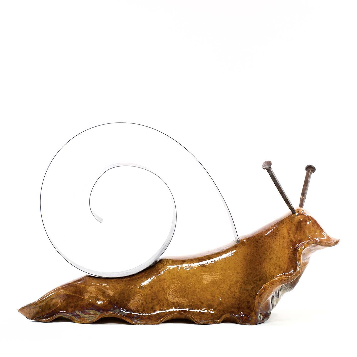 Scultura Escargotrage Lumaca