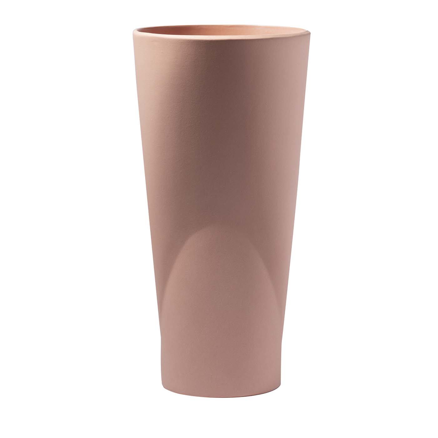 Vaso alto marrone Chamelea