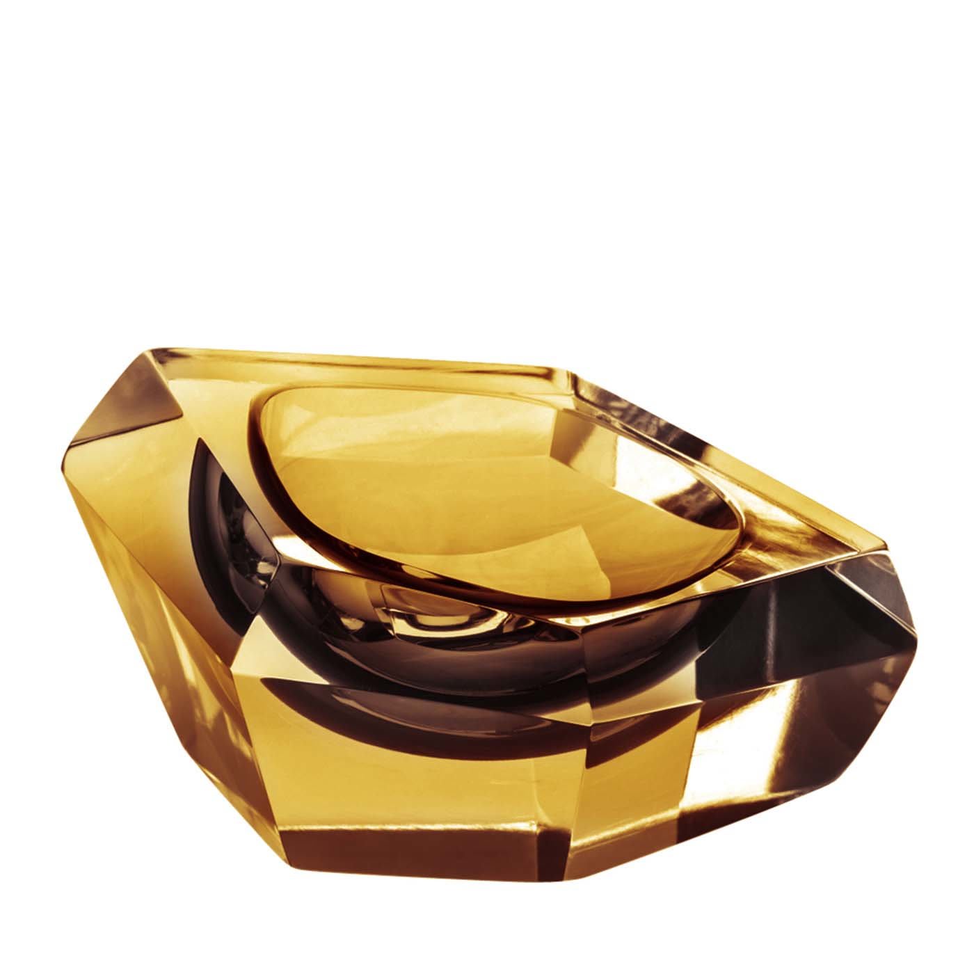 Centrotavola Kastle Small Amber di Karim Rashid