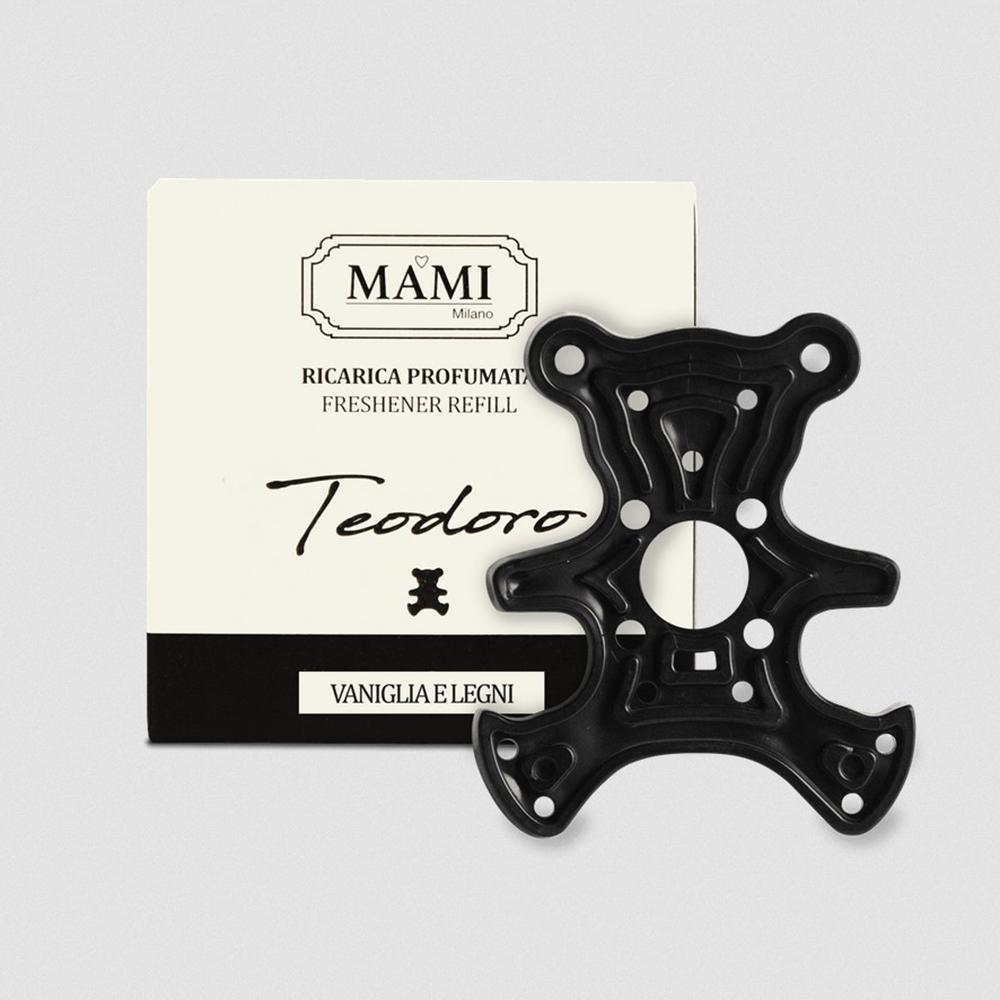 MAMI MILANO REFILL DIFFUSORE AUTO TEODORO VANIGLIA E LEGNI