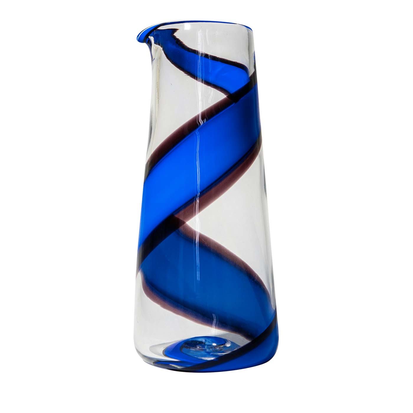 Caraffa Vortex in blu/viola