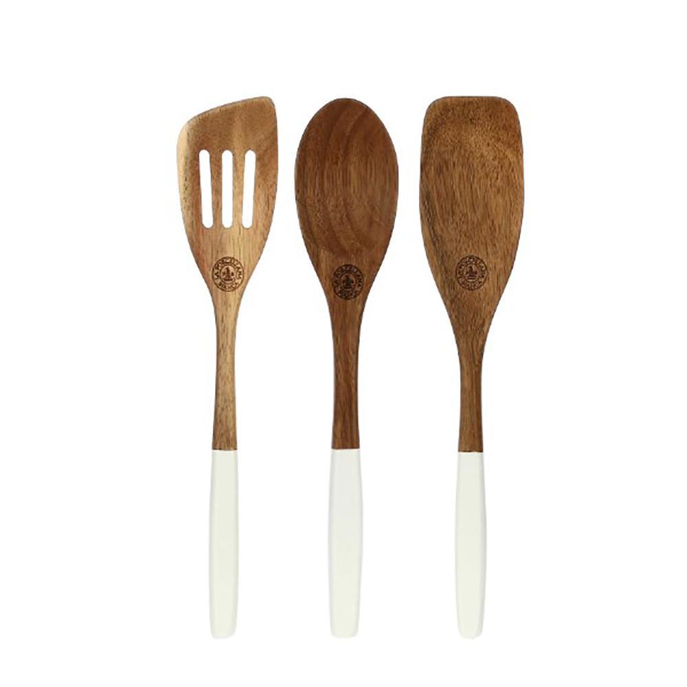 PORCELLANA BIANCA LIBECCIO SET 3 UTENSILI CUCINA