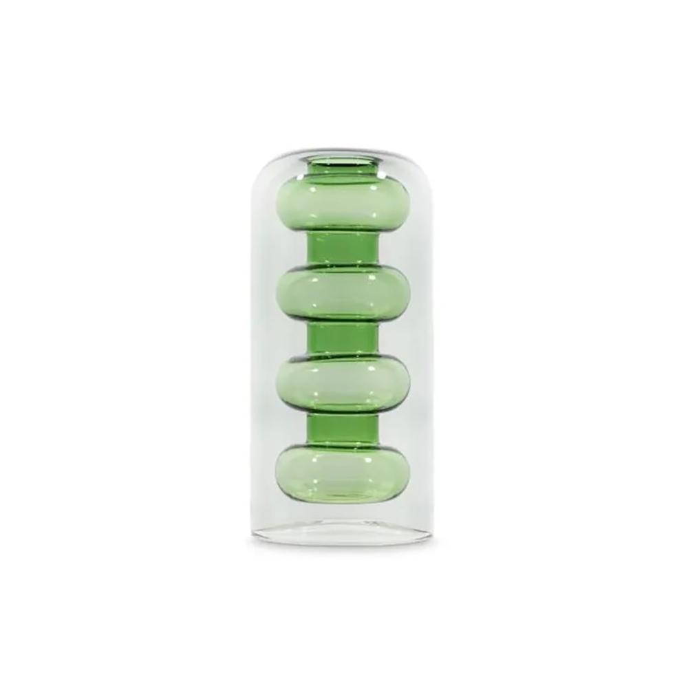TOM DIXON							 							BUMP VASO ALTO VERDE