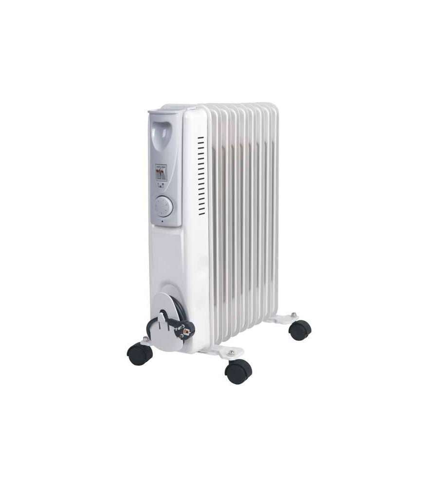 Syntesy Radiatore ad Olio 9 Elementi - Tre Livelli di Potenza - 2000W