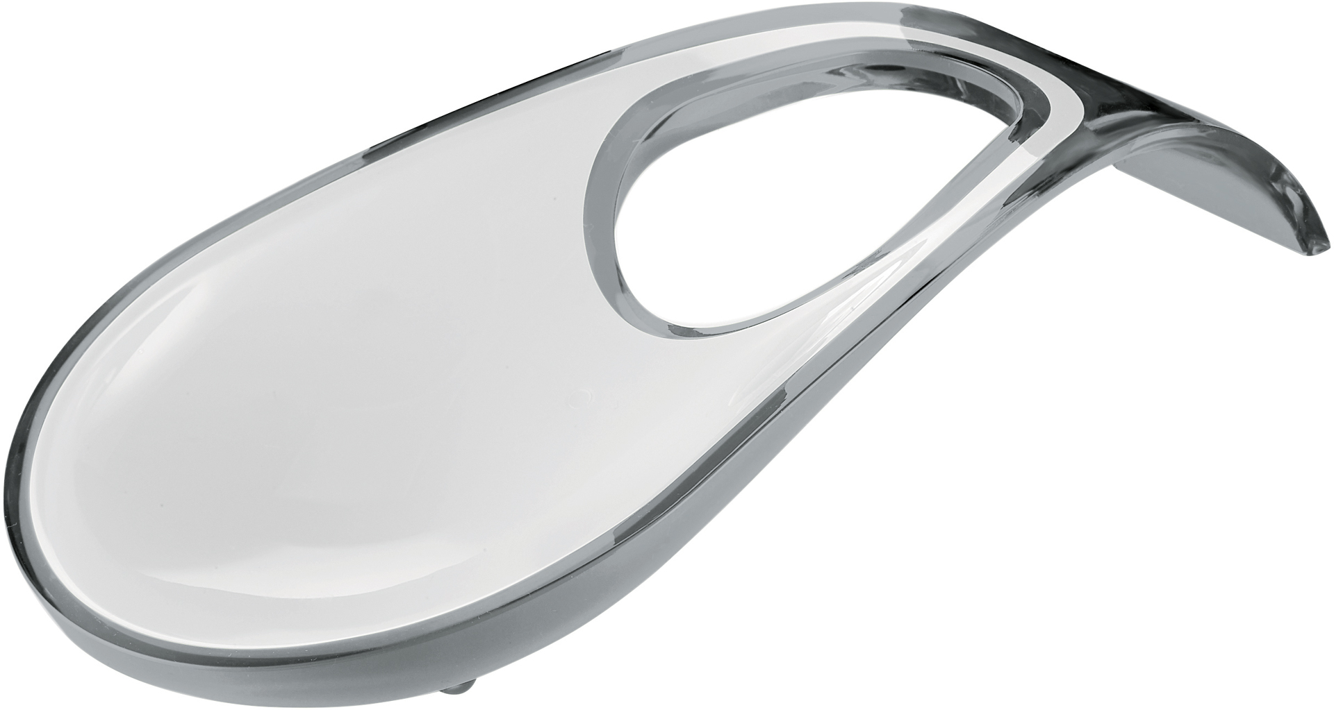 50 Poggiamestolo Bicolore Grigio cielo per bomboniera