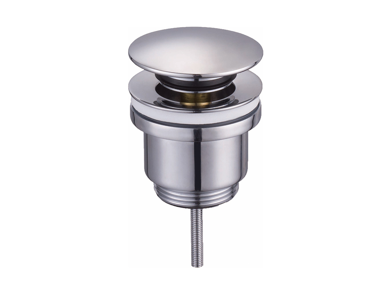 Piletta Lavabo Click-Clack Tonda Universale con e Senza Troppo Pieno-54188