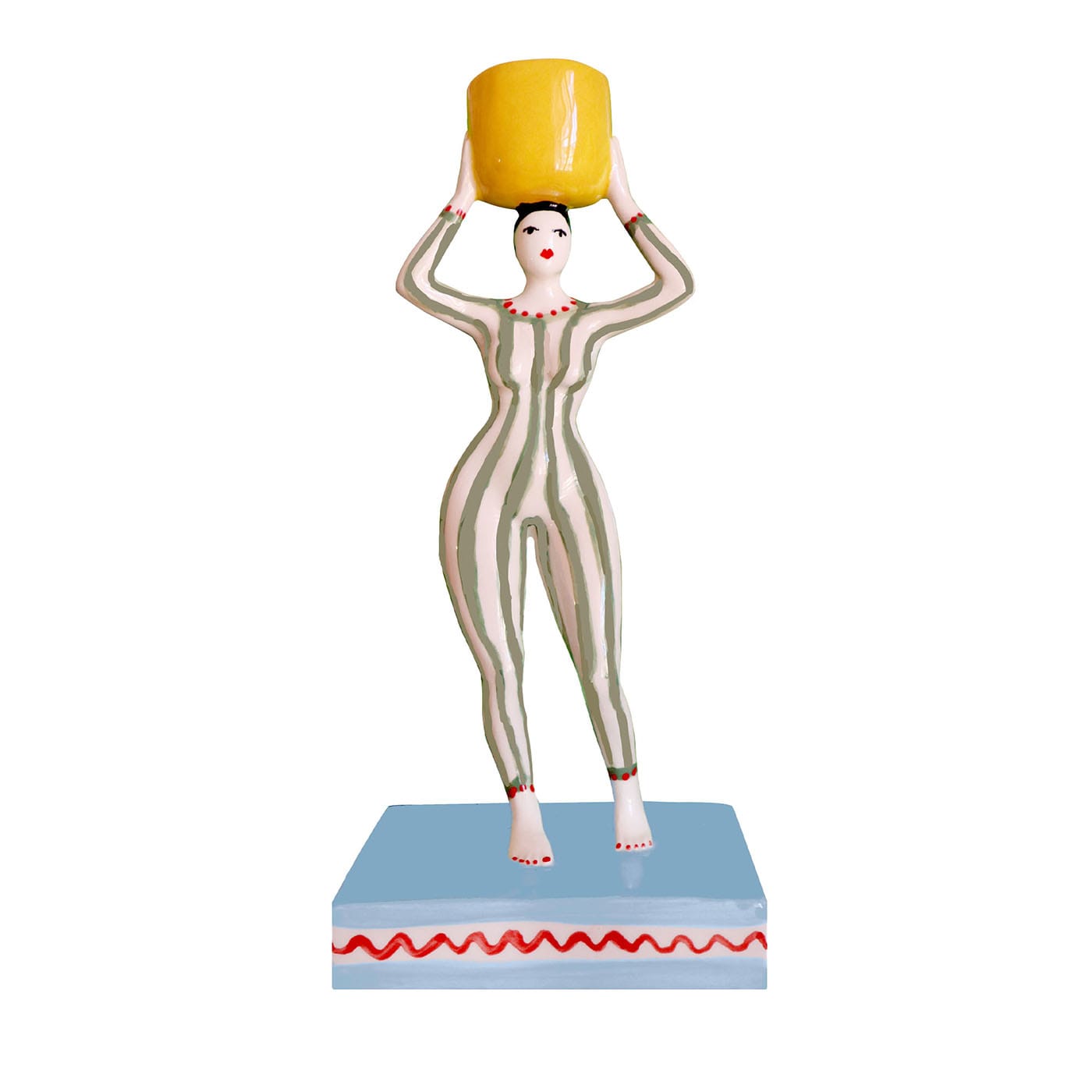 Portacandele multicolore Bruna di Laetitia Rouget