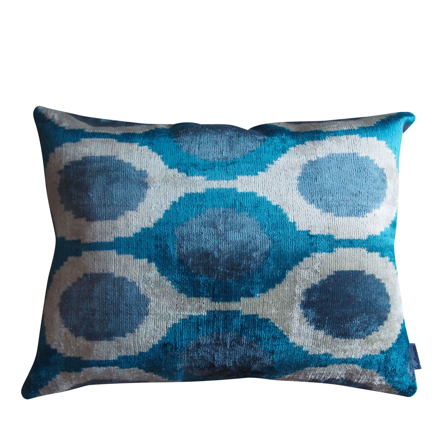 Cuscino in velluto Silk Ikat N. 349