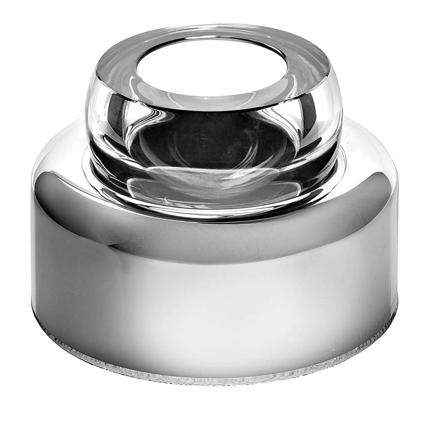 Posacenere in argento Biglia di Joe Colombo