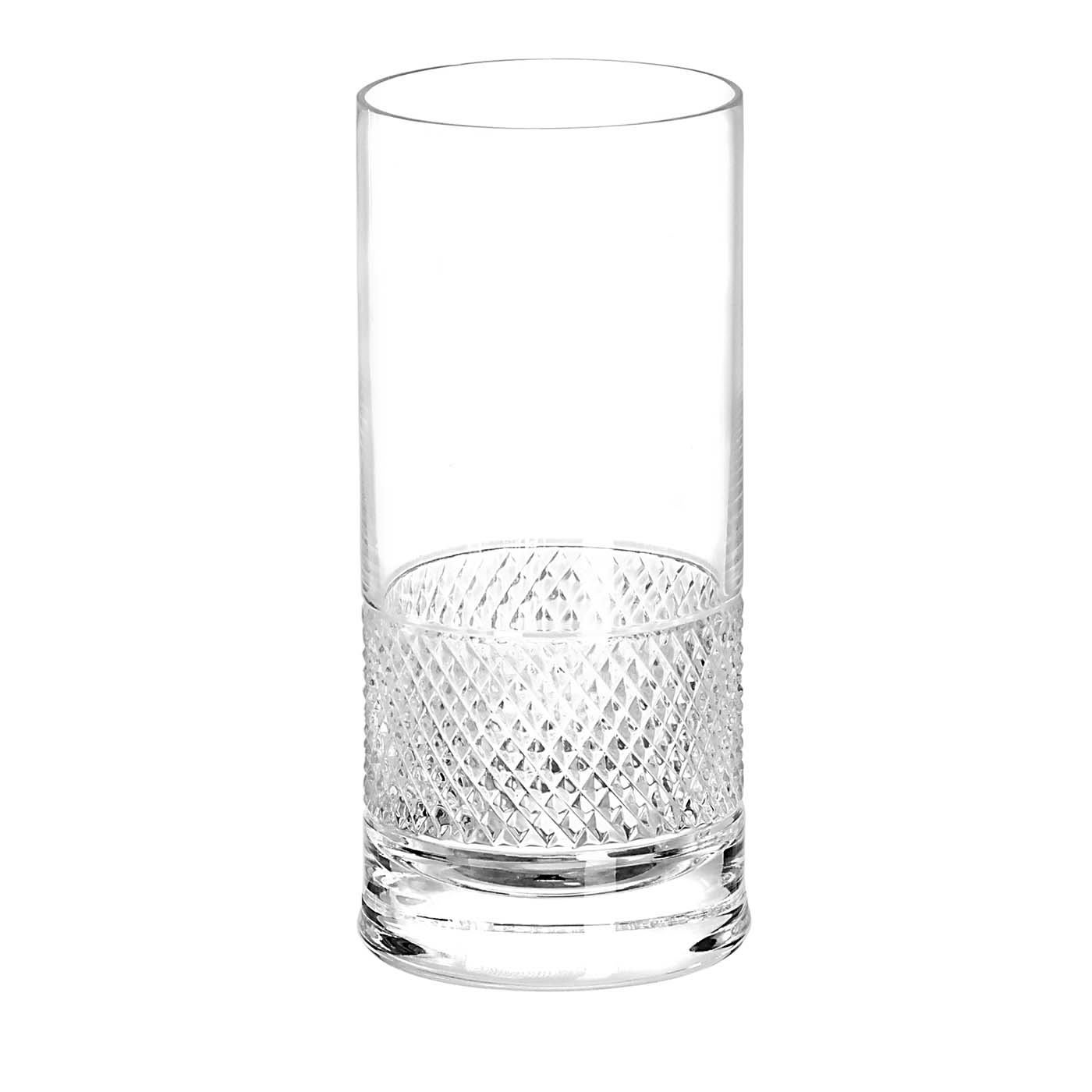 Set di 2 bicchieri Highball Diamond di Claire Le Sage