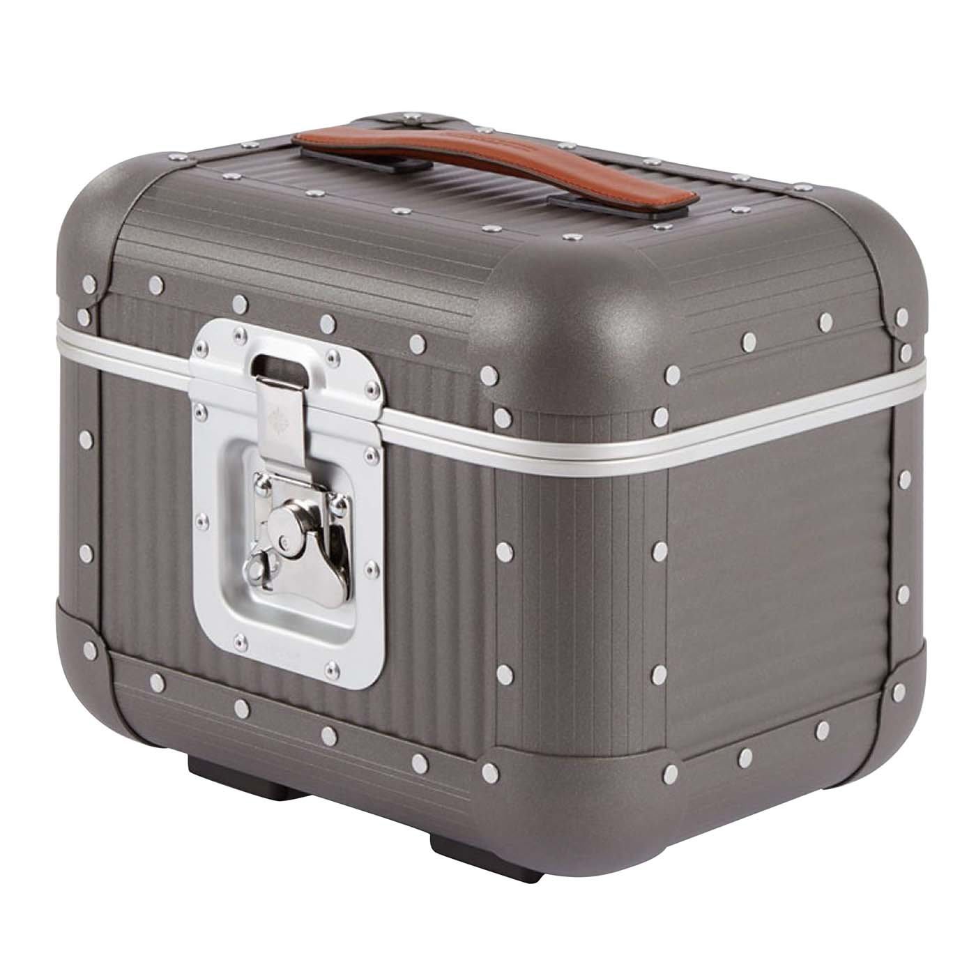 Vanity Bank in grigio acciaio di Marc Sadler