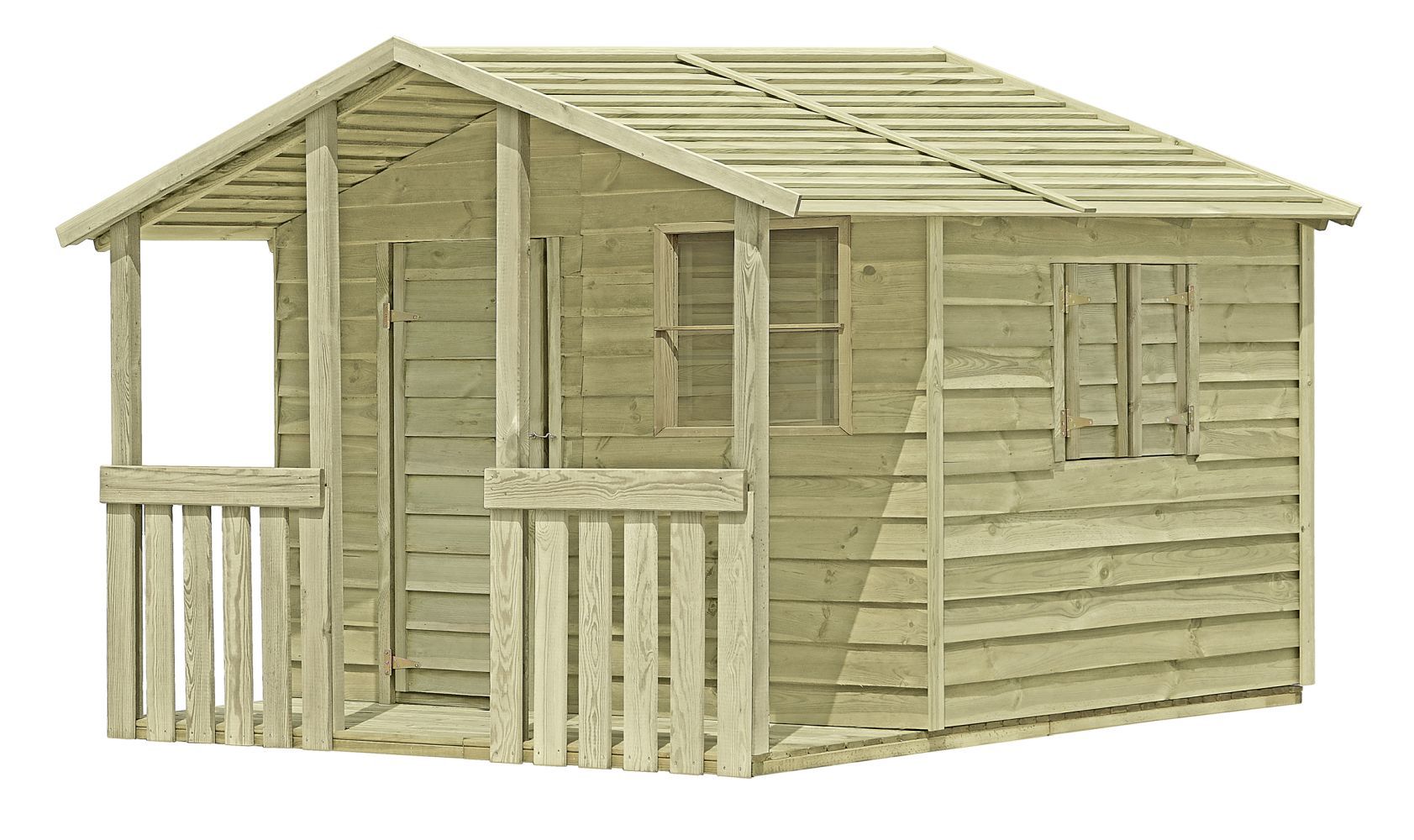 Casetta da giardino per bambini K51 - misure: 2,25 x 2,16 m, FSC®