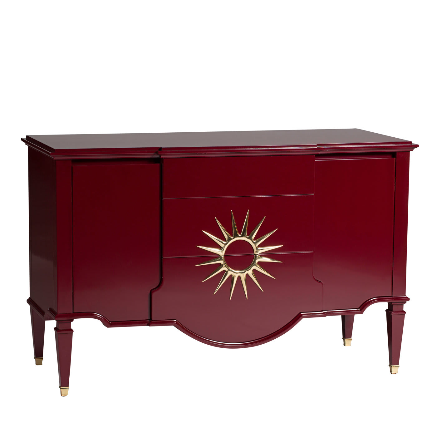 Credenza rossa del 1930