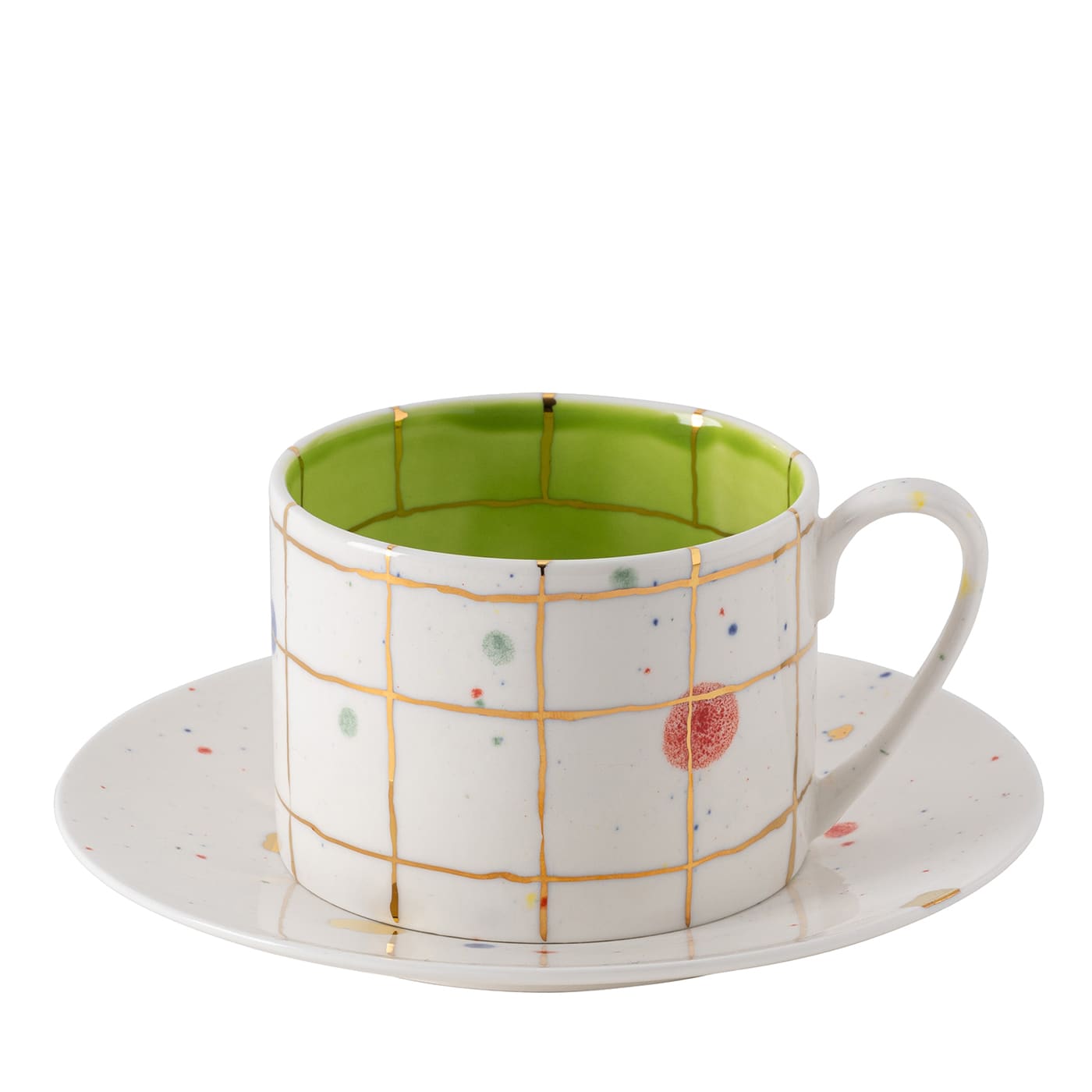 Tazza da tè e piattino dritti Amelia