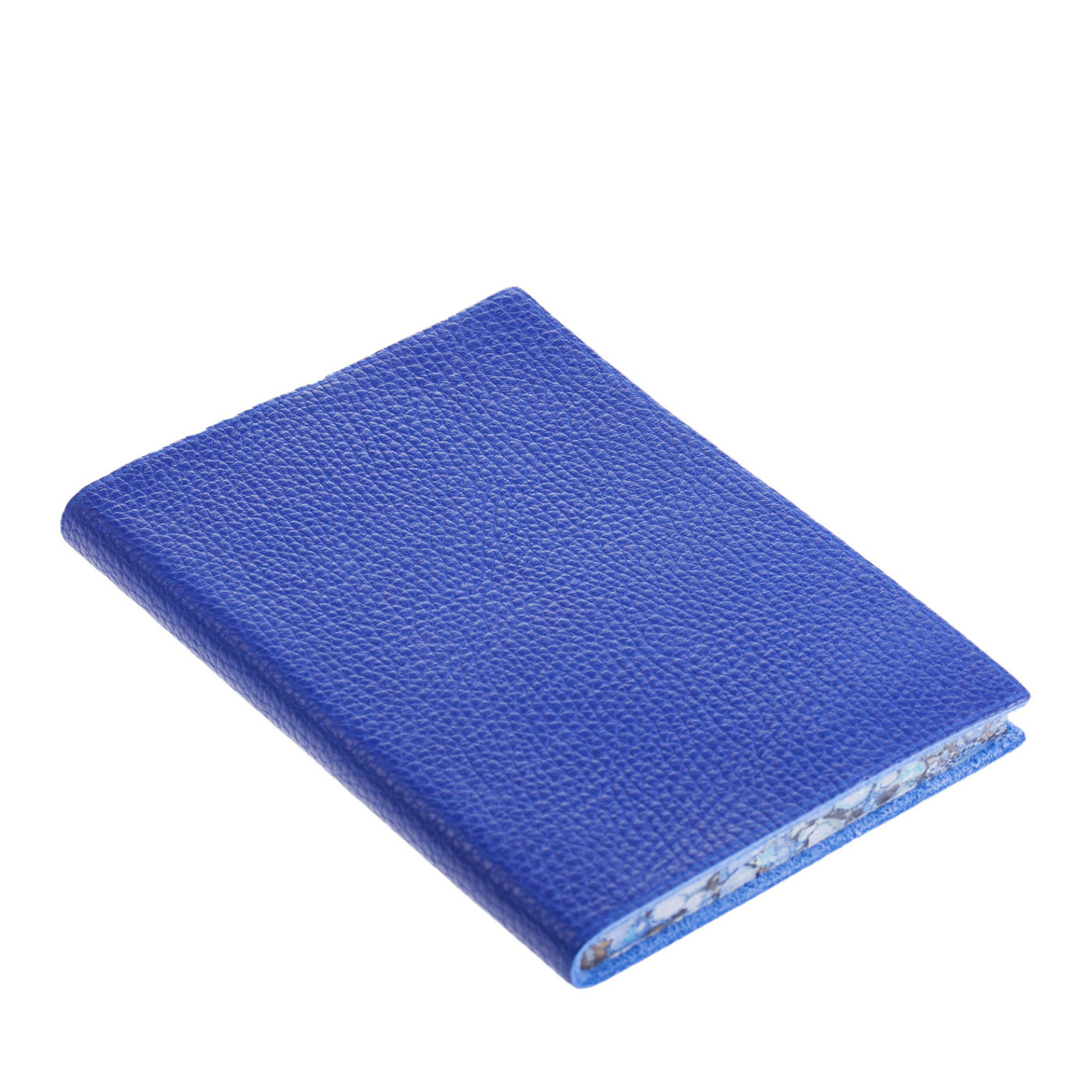 Taccuino in pelle indaco