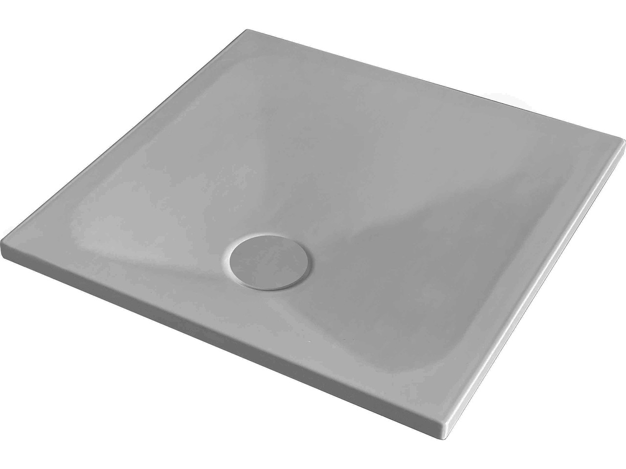 Piatto Doccia Puro Quadrato 80x80 Cenere Opaco-71714