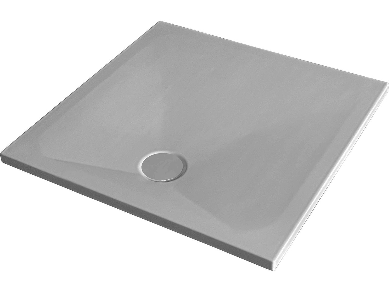 Piatto Doccia Puro Quadrato 90x90 Cenere Opaco-71716