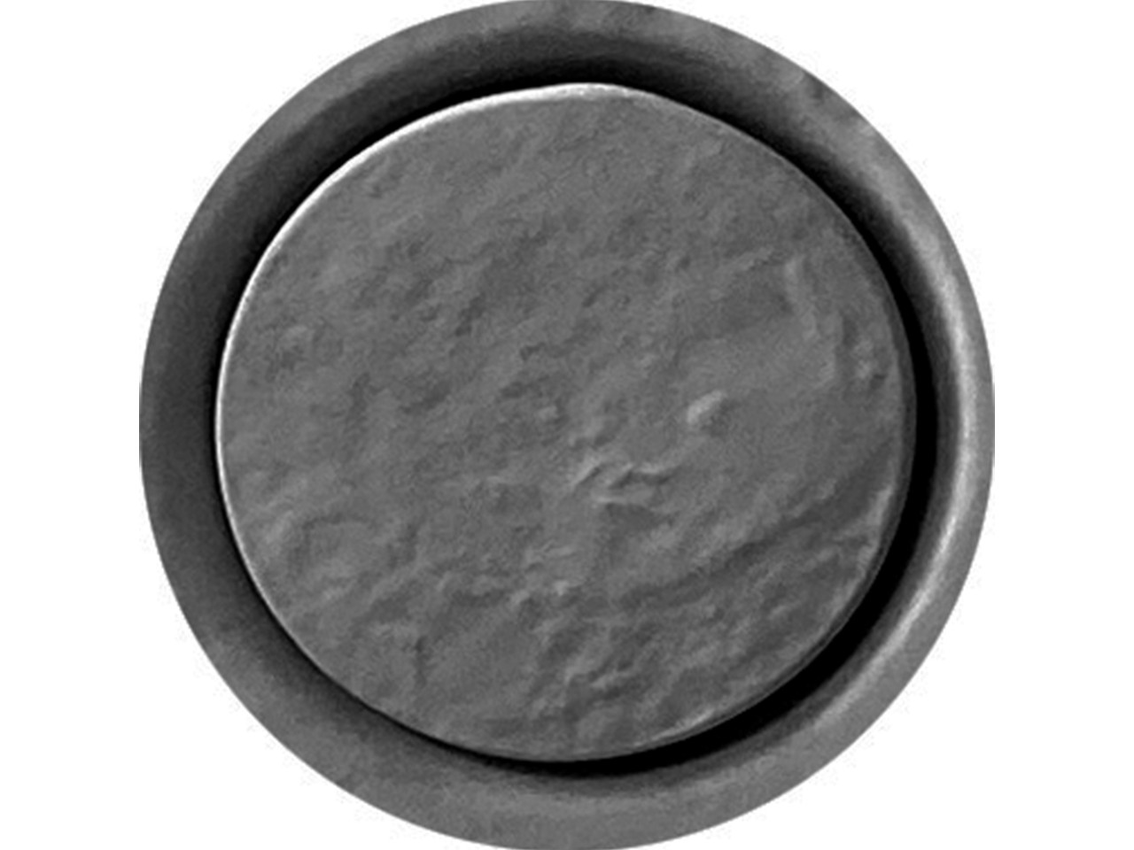 Piletta Doccia Appia Ø90 mm Calotta in Ceramica Grafite Opaco-71753