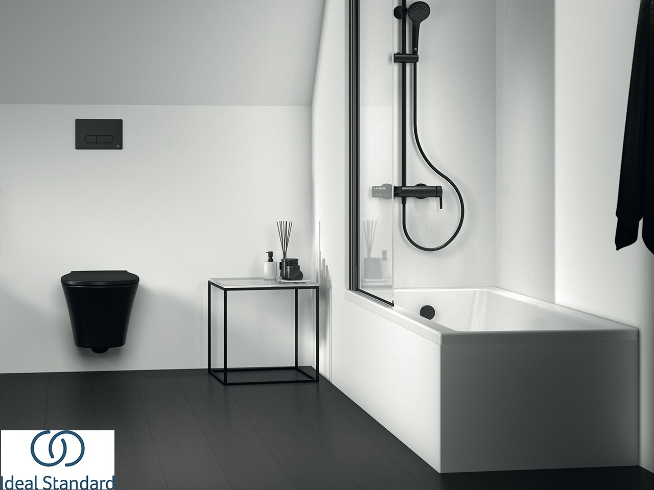 Vasca Guscio da Incasso Ideal Standard® Connect Air con Pannelli 170x80 Bianco Lucido-72573