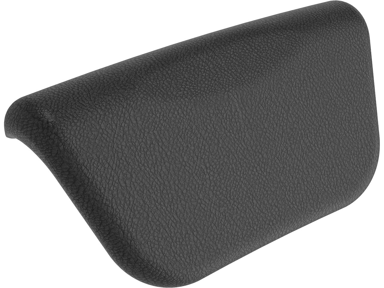 Poggiatesta Ergonomico in Poliuretano Deante cm. 28x14,2 Nero Opaco-72690