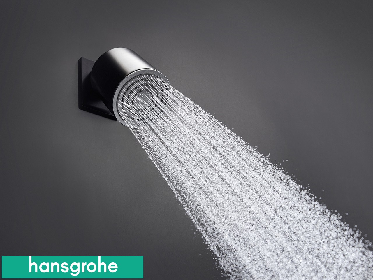 Soffione Doccia Pulsify S Hansgrohe 105 Nero 1 Getto-72762