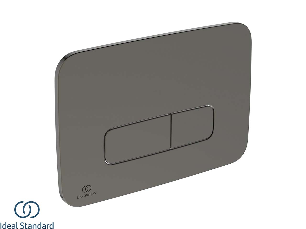 Placca Wc Ideal Standard® Oleas Comando M3 Grigio Magnetico Satinato-74989