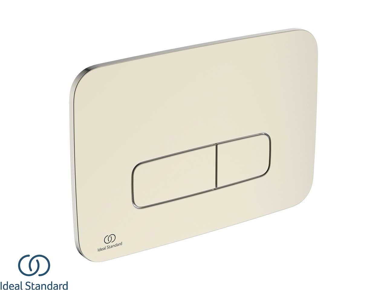 Placca Wc Ideal Standard® Oleas Comando M3 Argento Satinato-74990