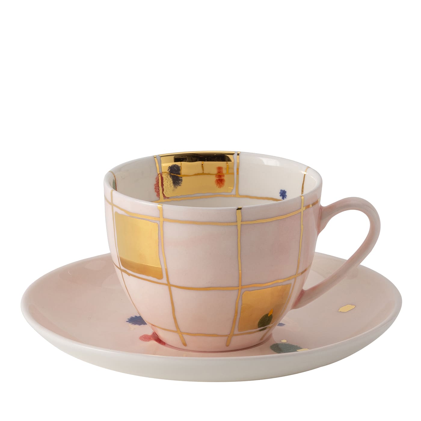 Tazza e piattino quadrati Palm Beach #1