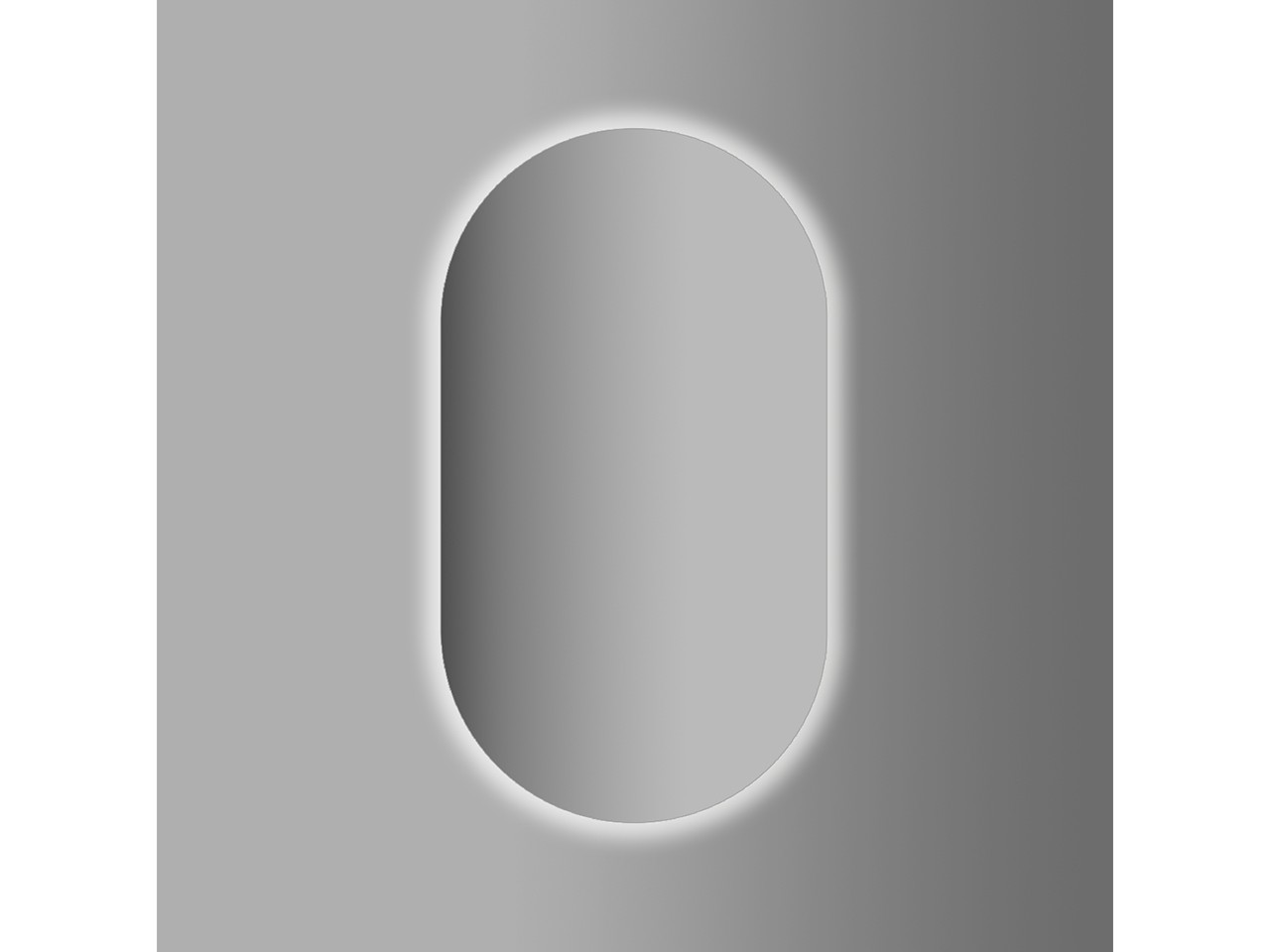 Specchio Bagno Led Lear 90x50 Sagomato-76122