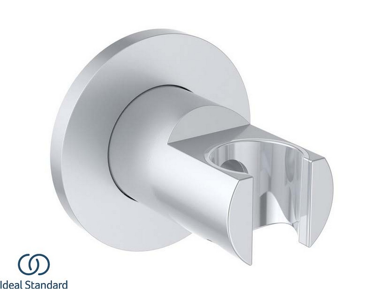 Supporto Doccia Ideal Standard® Idealrain Fisso a Parete Matt Silver-76271