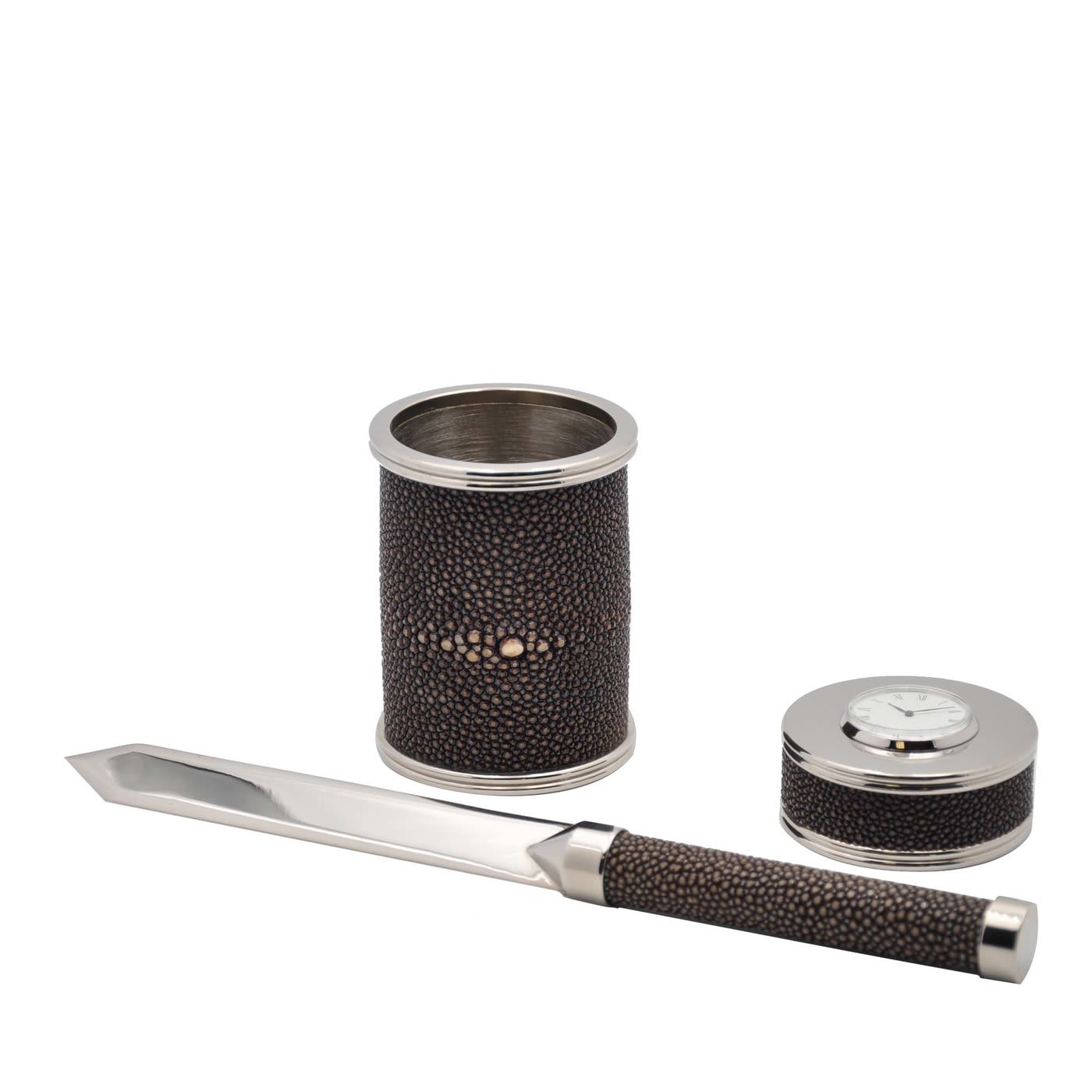 Set di accessori da scrivania Galucharme #1 di Nino Basso