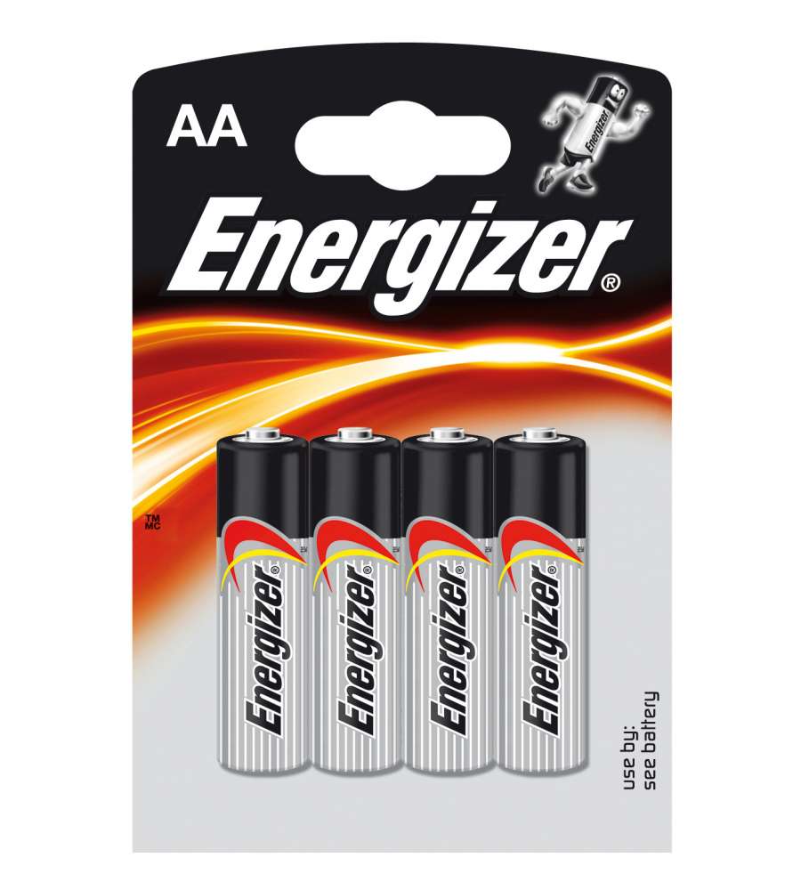 Energizer Pile Stilo Alcaline - Classic AA - Blister da 4