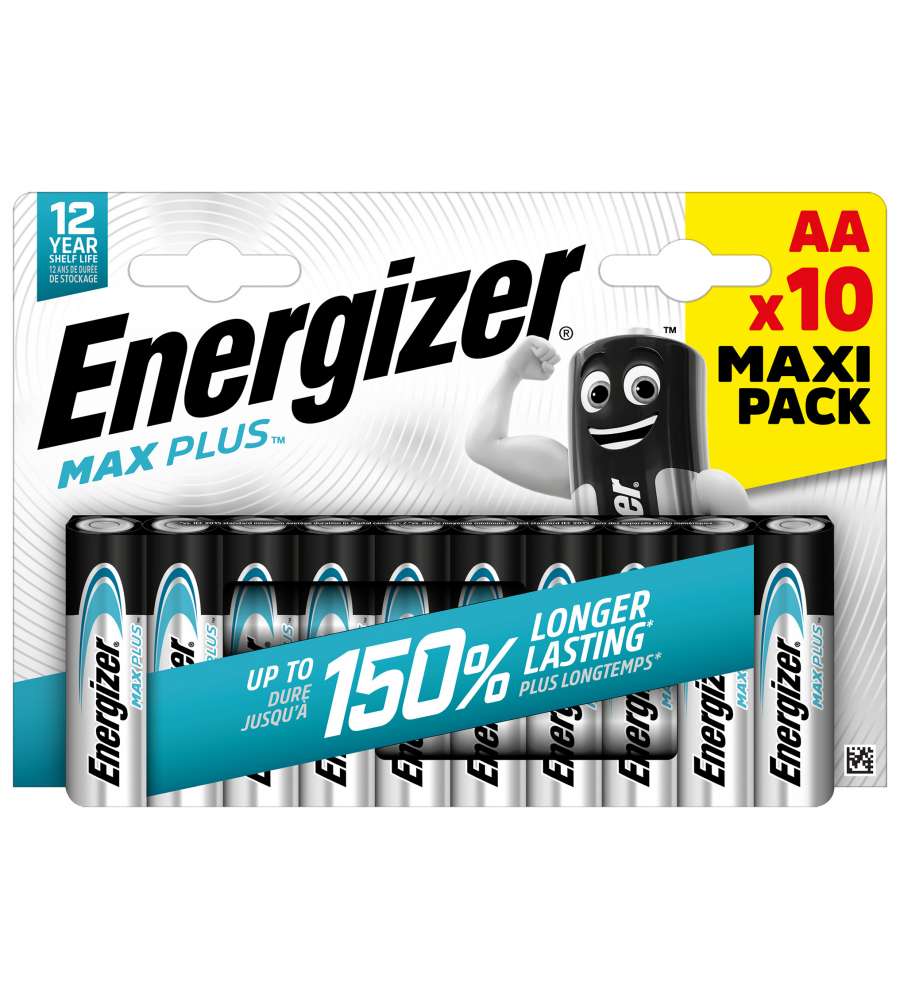 Batterie Energizer Max Plus AA