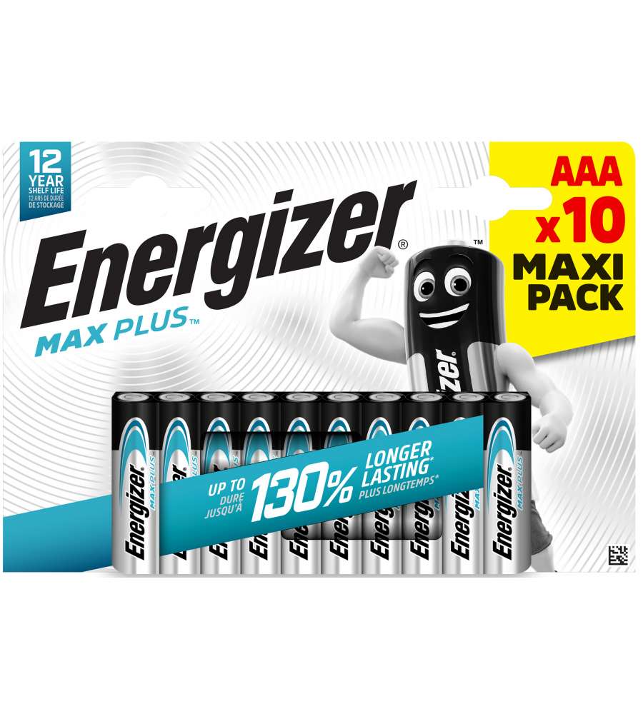 Batterie Energizer Max Plus AAA