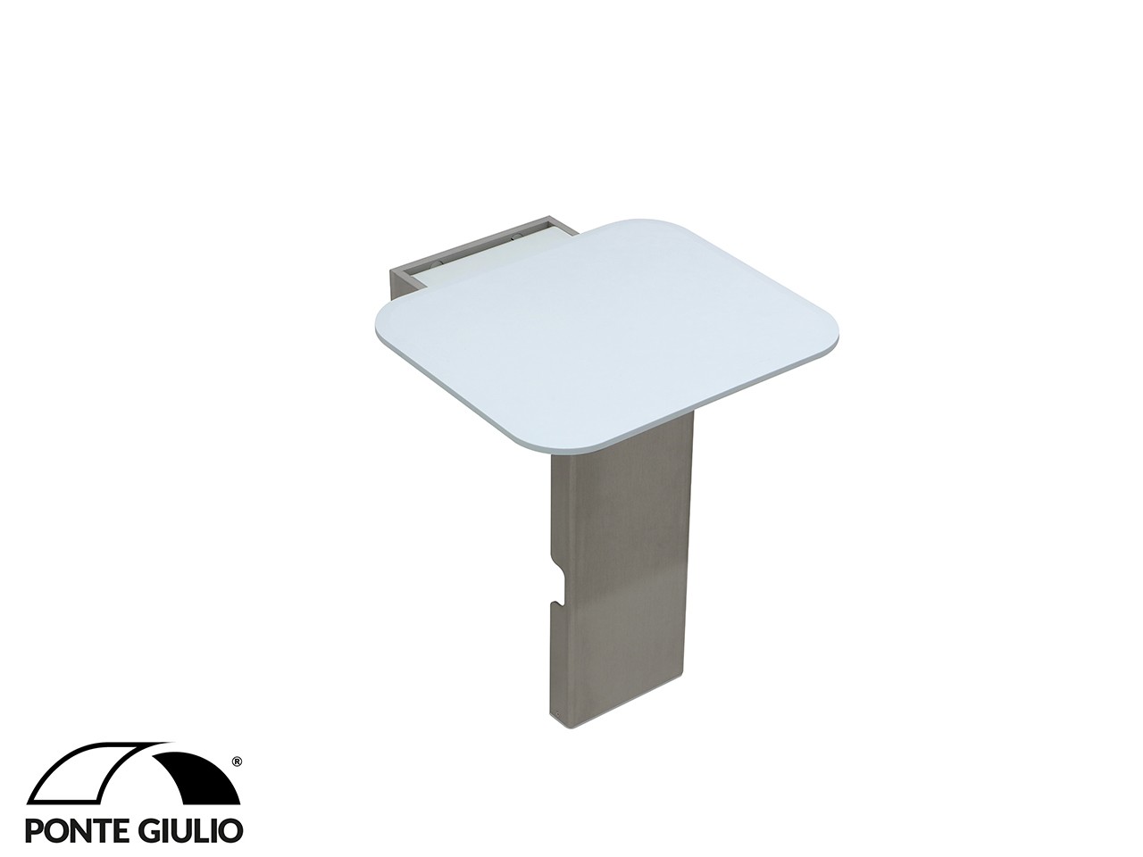 Sedile Doccia Ribaltabile con Gambe Omnia Cielo Artico Chiaro-77407