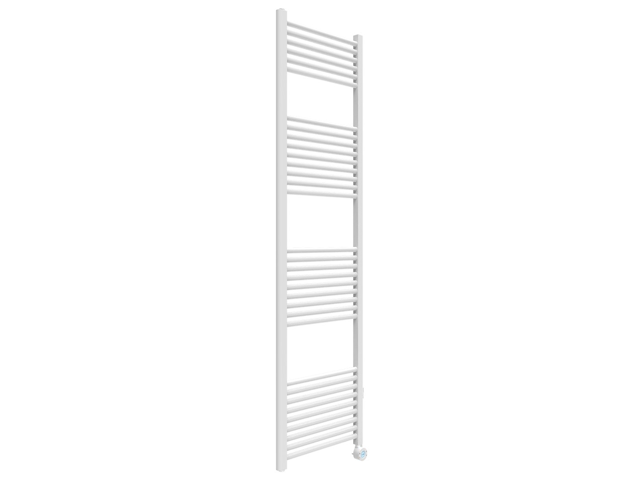 Termoarredo Scaldasalviette Elettrico Rock L50xH180 Bianco Lucido-79372