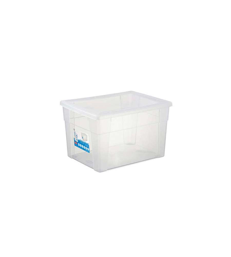 Stefanplast Box Contenitore Visualbox - Trasparente - 39x29x24 cm