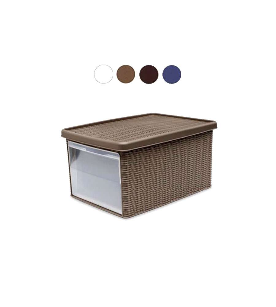 Box Elegance Multiuso Tortora 29X39 H 21 Stefanpl