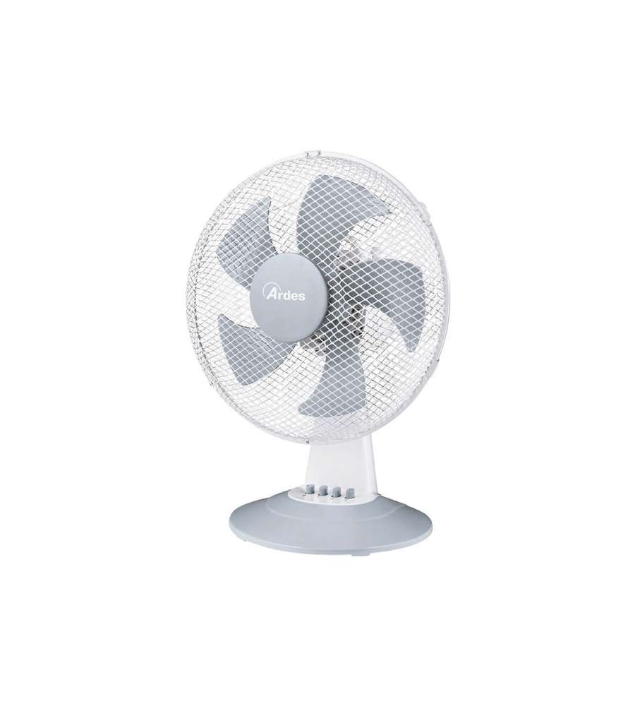 Ardes Ventilatore da Tavolo Steelo diam. 30cm - 30W - 3 Velocità
