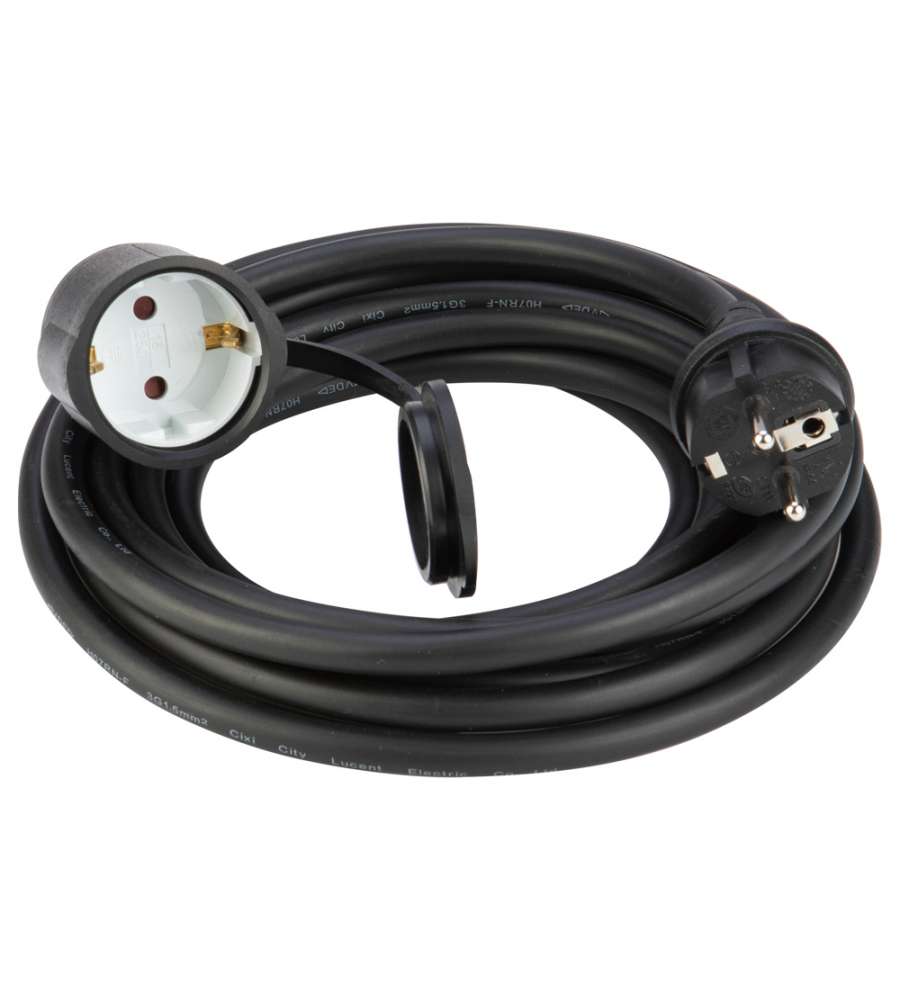Prolunga lineare - 5 metri - IP44 - Spina Standard Franco/Tedesco